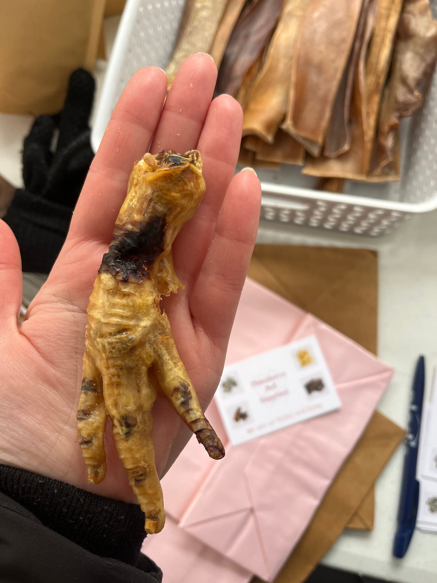 Chicken feet