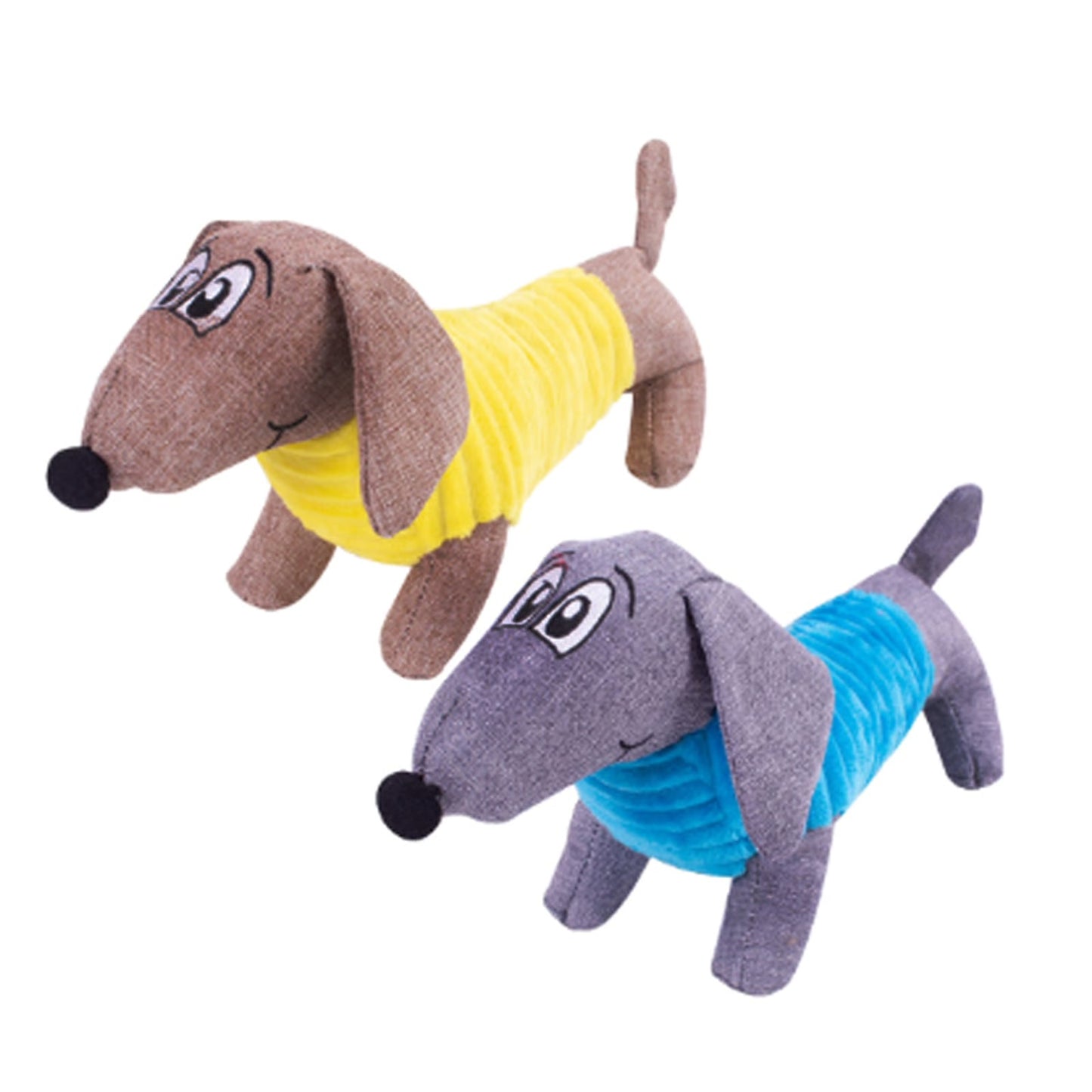 Dachshund plush squeaky toy