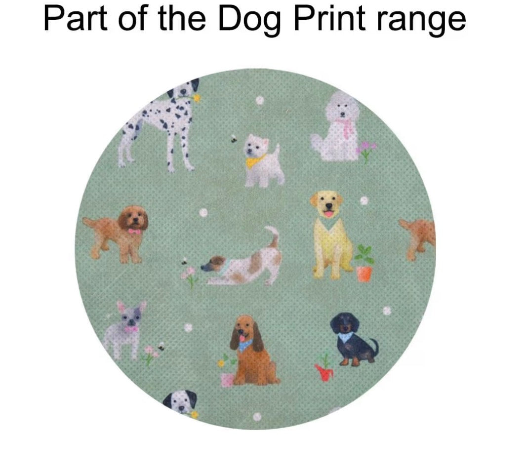 45-60cm dog print harness