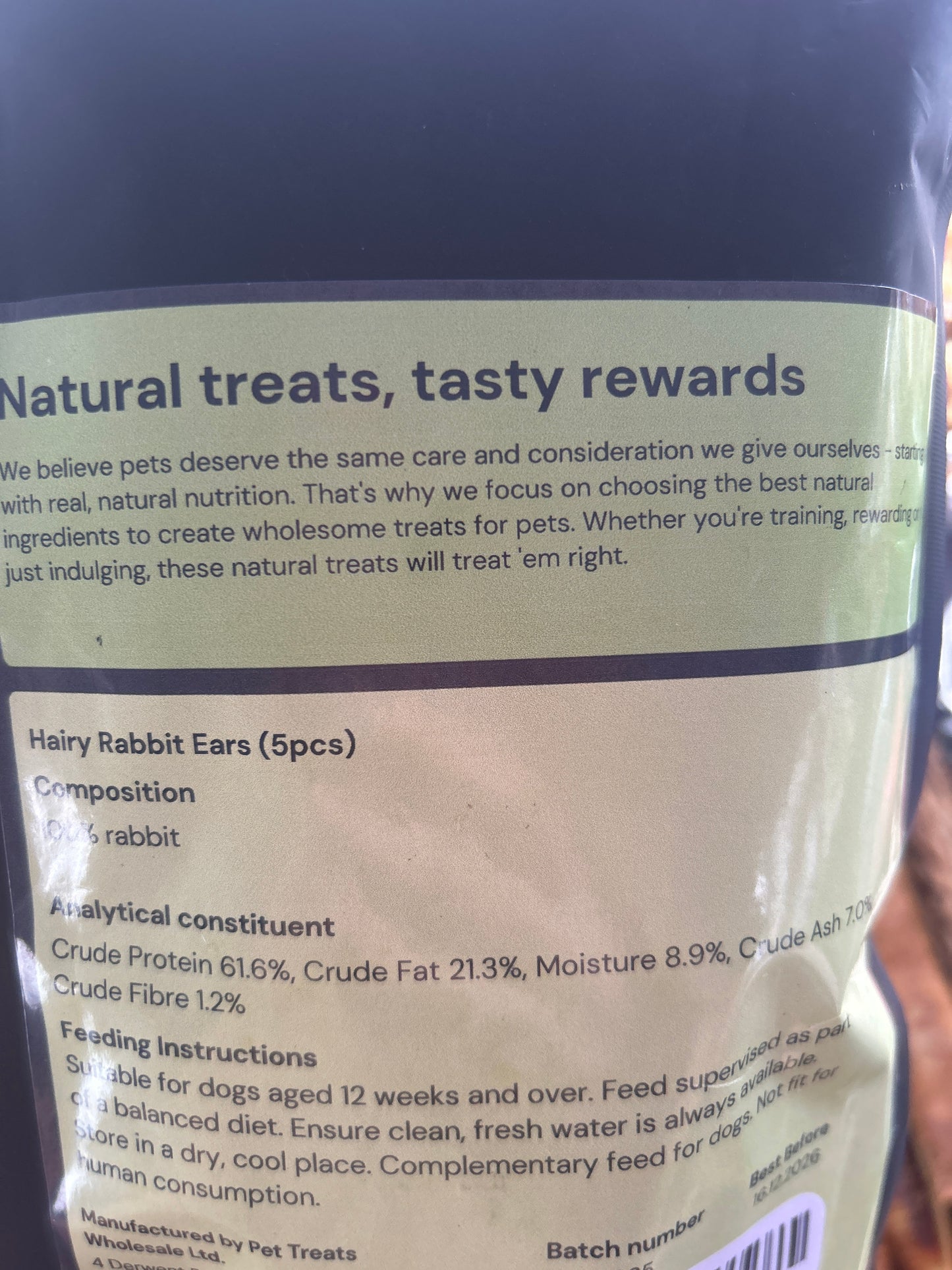 5 pack of hairy rabbit ears