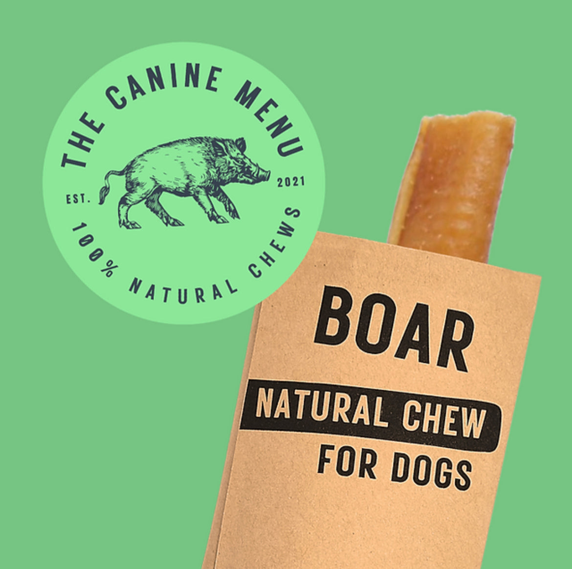 Natural dog chews - The Canine Menu