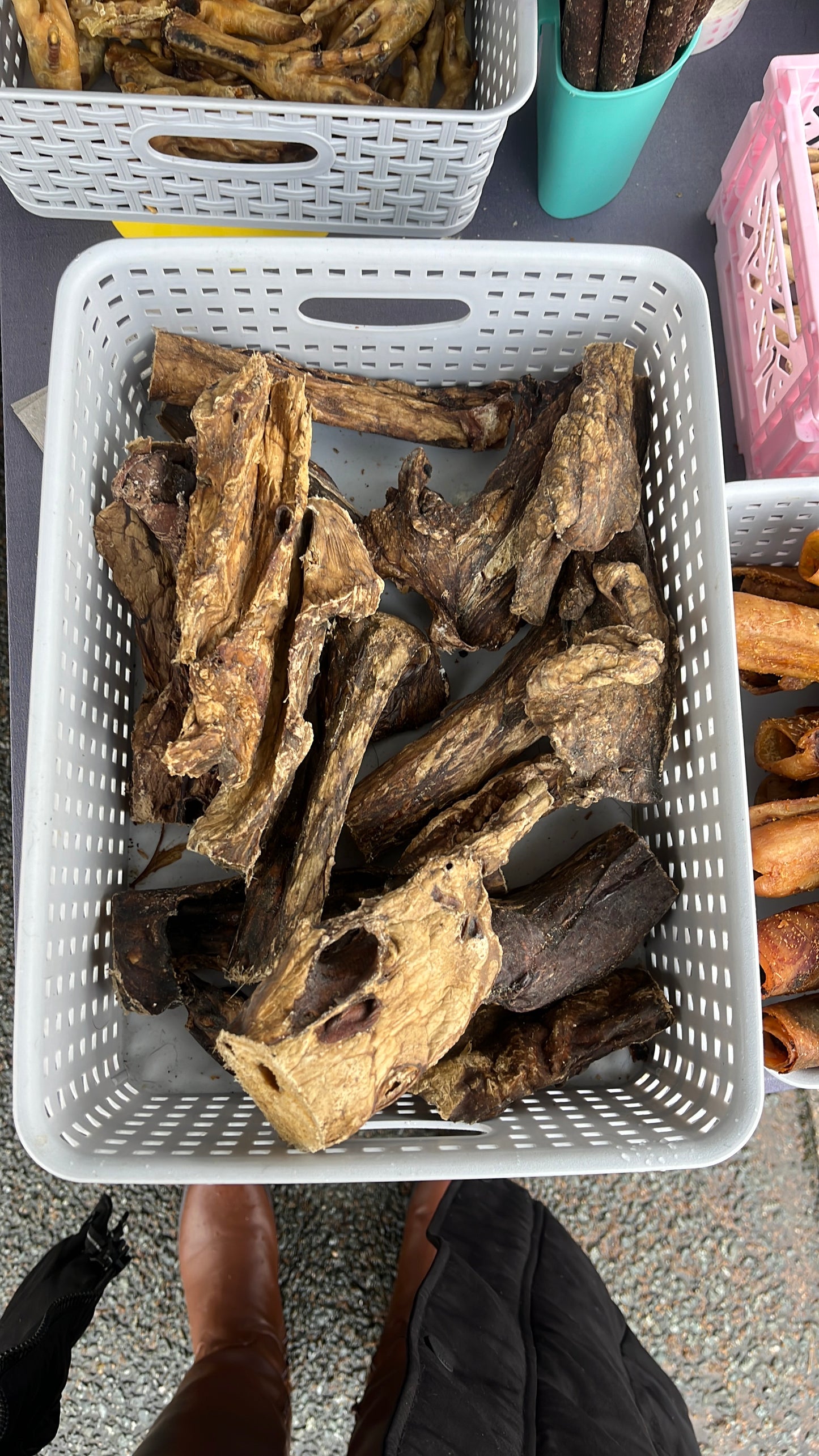 Beef lung puffed jerky