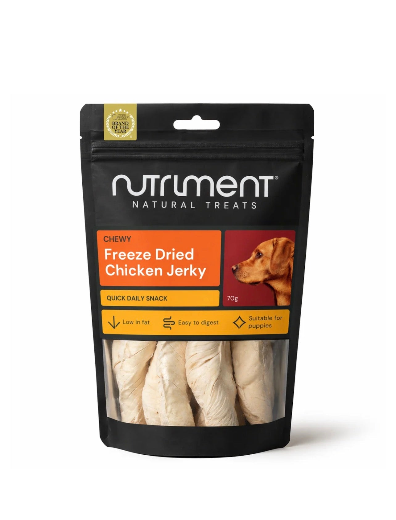 Freeze dried chicken jerky