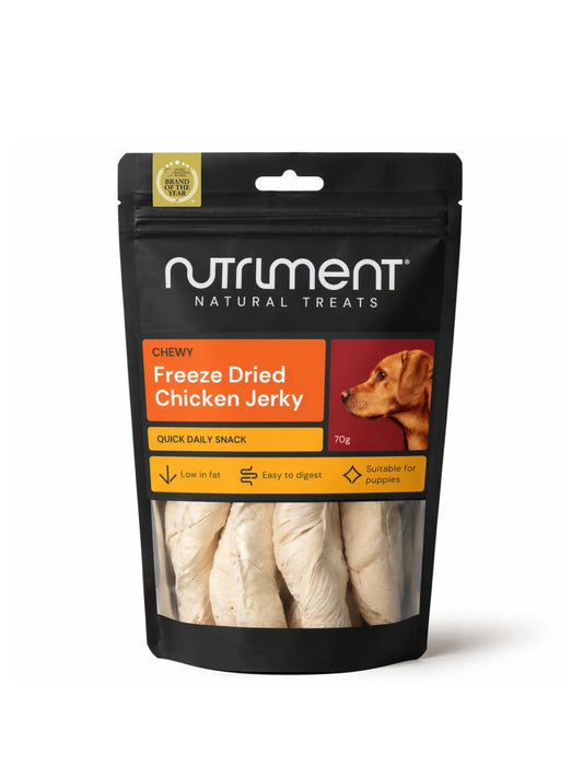 Freeze dried chicken jerky